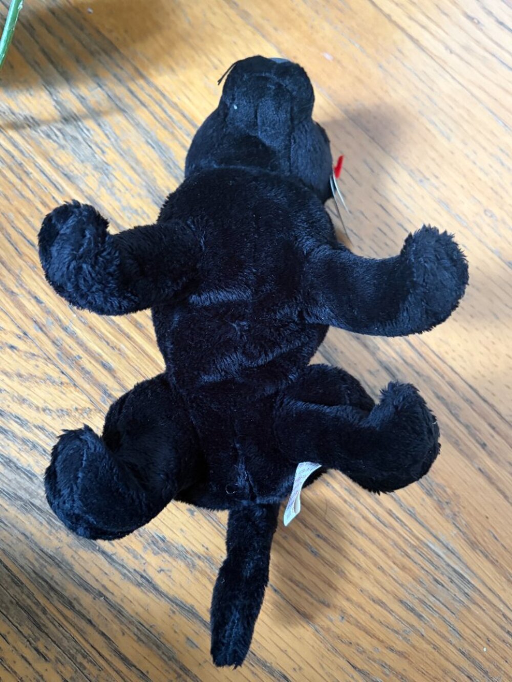 Ty Beanie Baby "Midnight" the Black Panther NWT Born Dec 2000 Vintage - Picture 4 of 8
